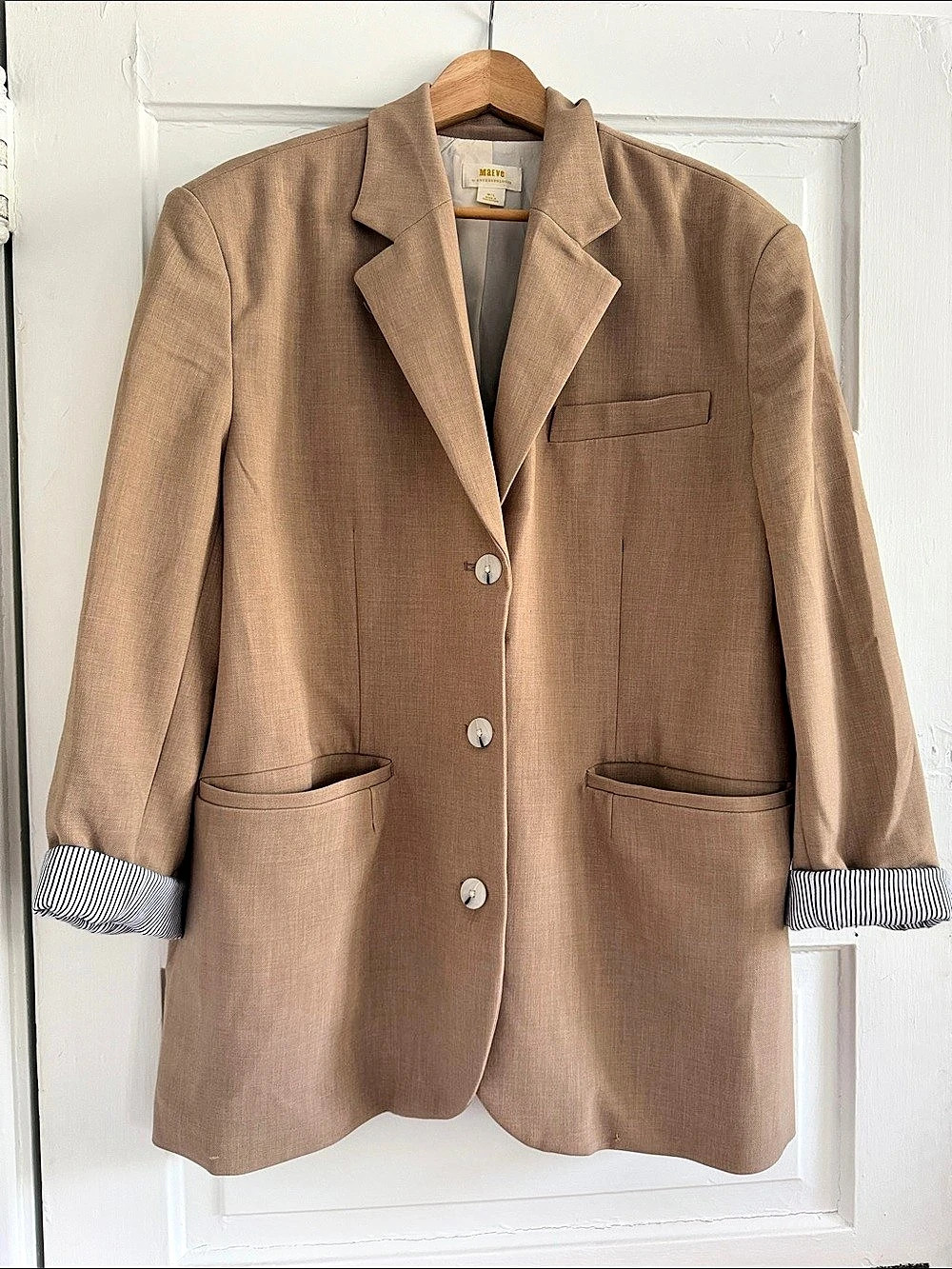 Maeve Women's Blazer in Brown Size M/L